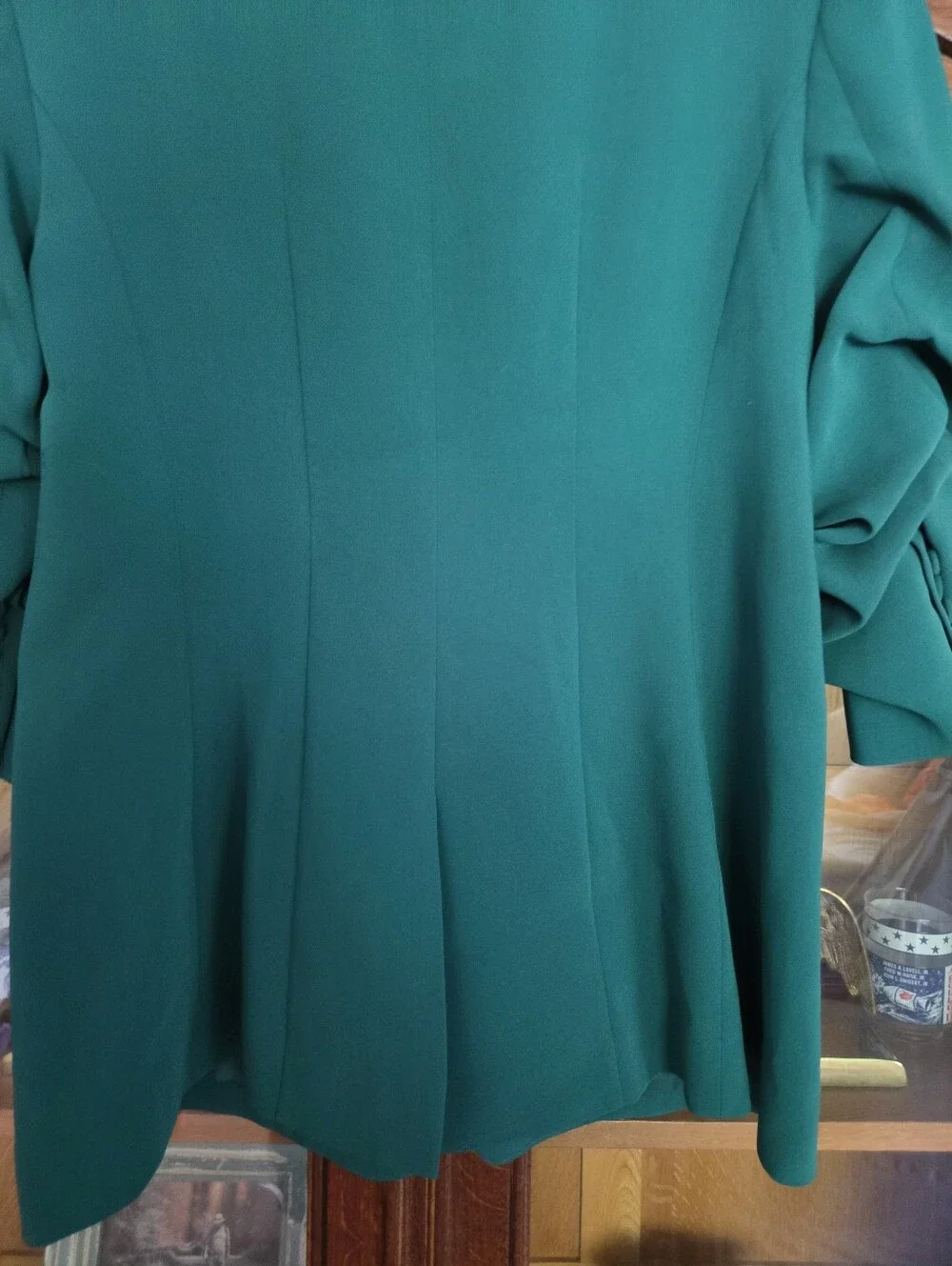 Cinq A Sept Cheyenne Blazer Malachite 14 - Picture 7 of 8